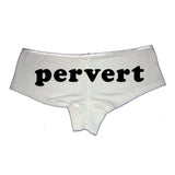 Pervert Booty Shorts Boyshort Cotton Bikini Bottom Sexy Panties