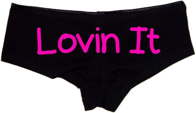 Lovin It Sexy Women's Cheeky Boyshort Cotton Bikini Bottom Panties