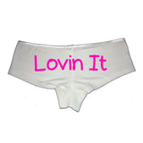 Lovin It Sexy Women's Cheeky Boyshort Cotton Bikini Bottom Panties