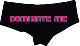 Dominate Me Booty Shorts Boyshort Cotton Bikini Bottom Sexy Panties