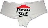 Pizza Slut Panties – Naughty Cotton Boyshorts for Women, Funny Sexy Lingerie Gift S-3X, Cheeky Parody Underwear