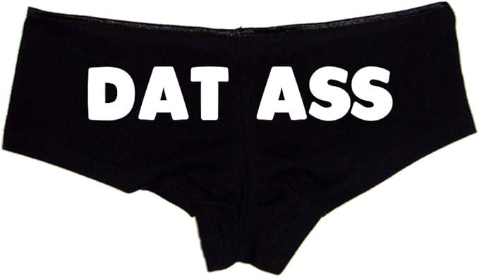 Dat Ass Booty Shorts Boyshort Cotton Bikini Bottom Sexy Panties