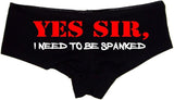Sexy Girl Rock Spank Me Panties for Women – Naughty Low-Rise Lingerie, Cheeky Cotton Boyshorts Underwear for Wives