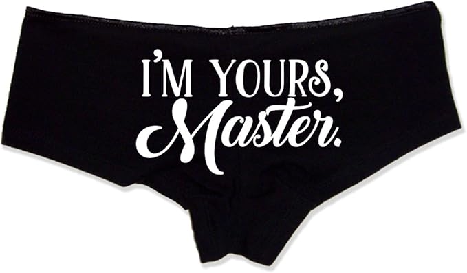 I'm Yours Master Booty Shorts Boyshort Cotton Bikini Bottom Sexy Panties