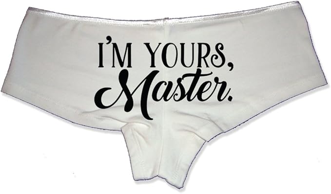 I'm Yours Master Booty Shorts Boyshort Cotton Bikini Bottom Sexy Panties