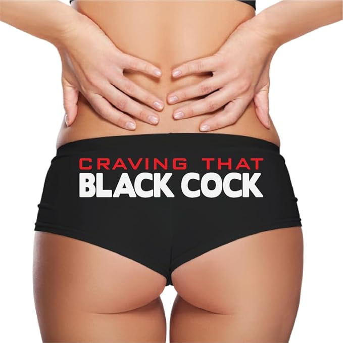 Sexy Girl Rock Craving That BBC Panties – Cheeky Low-Rise Lingerie for Naughty Wife, Hotwife & Queen of Spades Lifestyle
