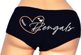 Sexy Girl Rock Bengals Booty Shorts Women’s Premium Cotton Panties – Fun and Flirty Gift for Her
