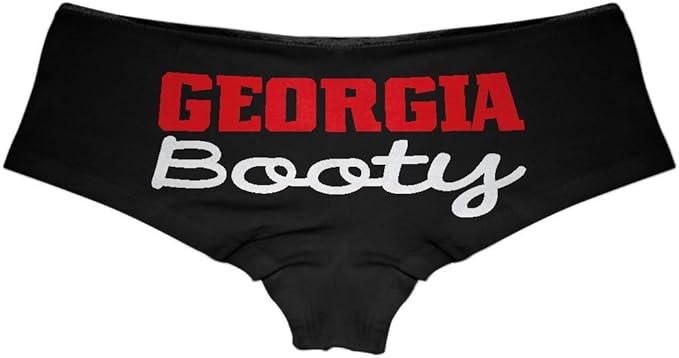 Sexy Girl Rock Georgia Novelty Hipster Panties – Flirty and Fun Cotton Women’s Underwear Gift
