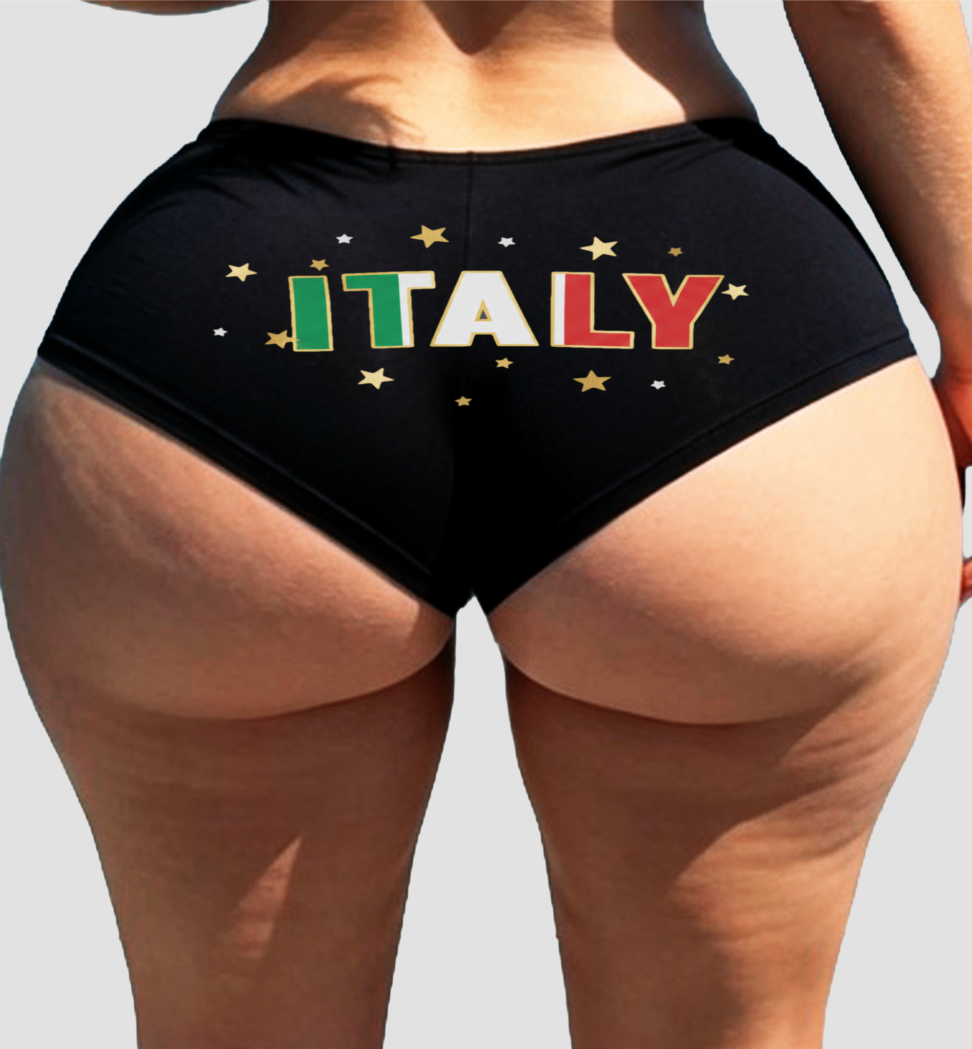 Italy Panties – Women’s Sexy Boyshort Underwear – Soccer Fan Lingerie Gift – Italian Flag Design