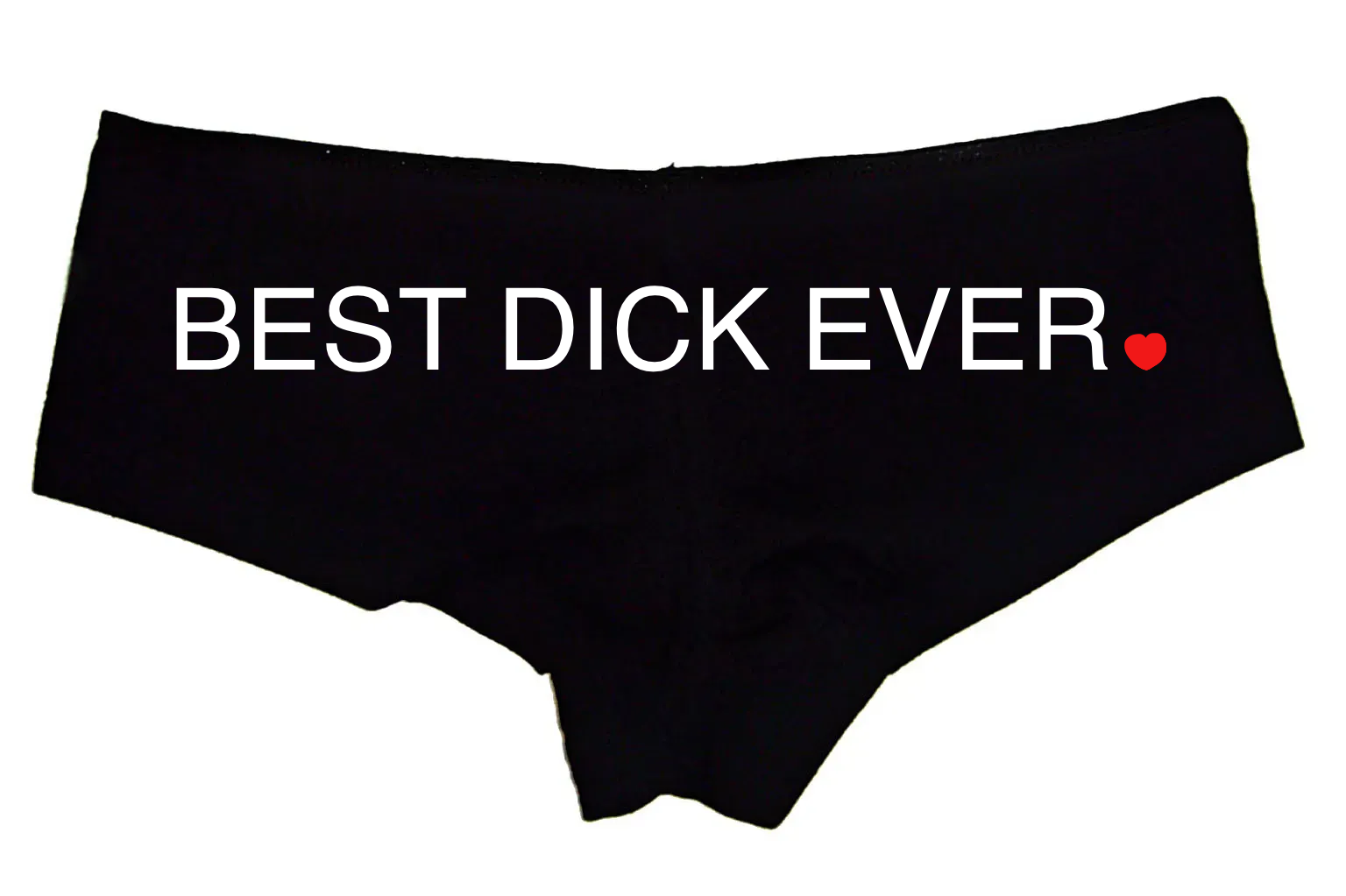 Best Dick Ever Panties – Women’s Sexy Boyshort Underwear – Funny Anniversary Lingerie Gift for Wife or Girlfriend