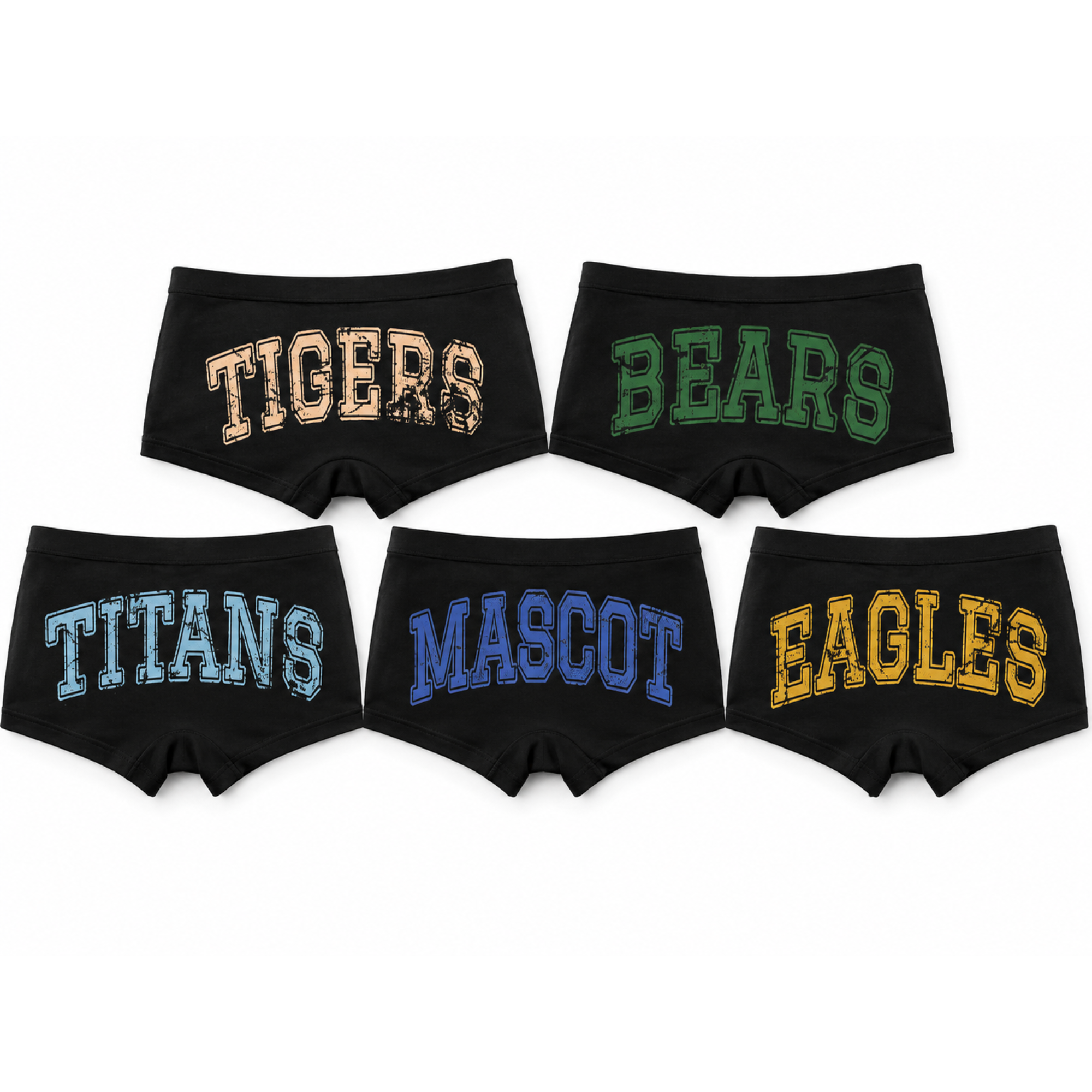 Custom Mascot Panties – Football Panties for Women