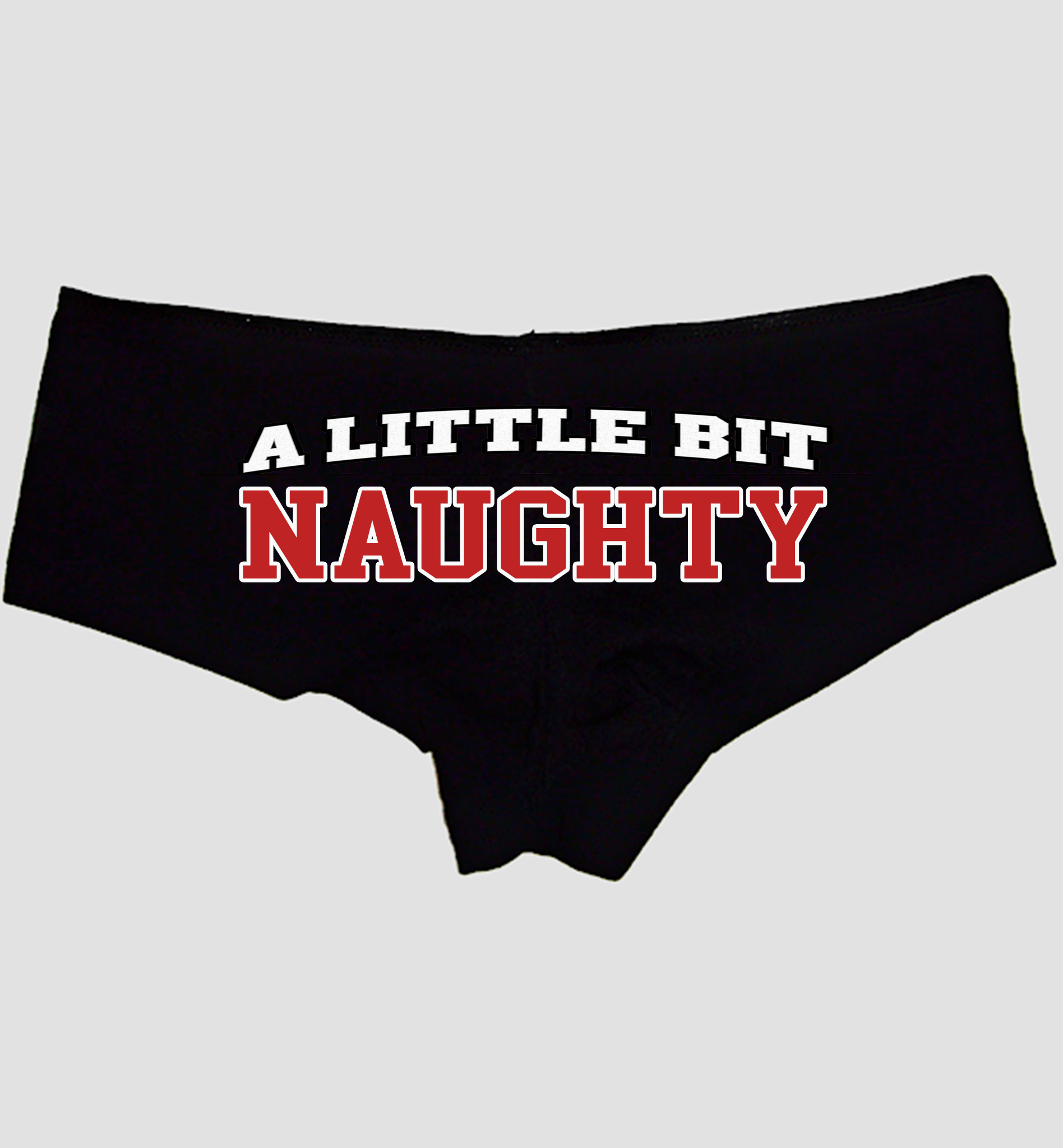 Custom A Little Bit Boyshort Panties – Personalized Women’s Shorties